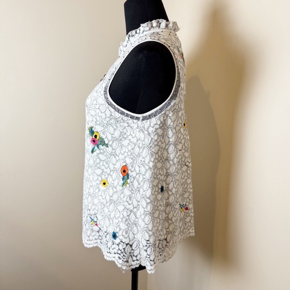 Anthropologie Maeve Macie Lace Top 4 - Picture 7 of 14